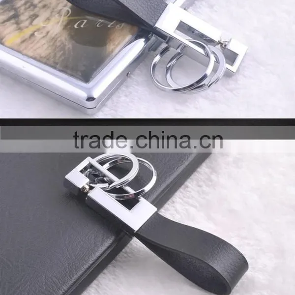 The New High-end Men's Waist Buckle Bead Elastic Buckle Business Gifts Keychain photo-5