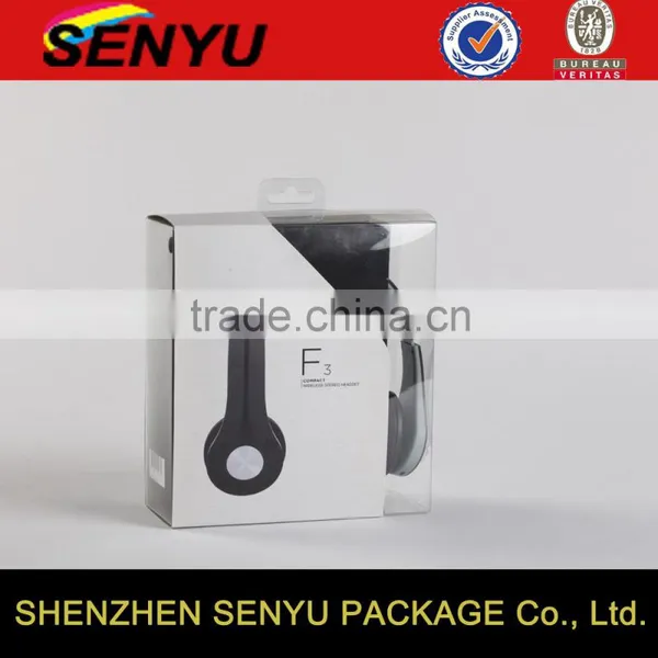 CMYK Color Portable Headphone Packaging Box Design Sample Free photo-2