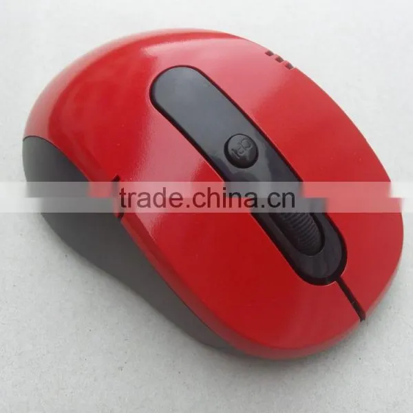 2016 Hot Selling Mini Good Touch Feeling Computer Laotop Tablet Red Colour Optical Wireless Mice photo-4