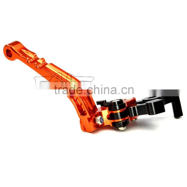 BJ-LS-009 Customized CNC Adjustable Folding Aluminum Materials Motorcycle Brake and Clutch Lever for Kawasaki Z800/E Version photo-5