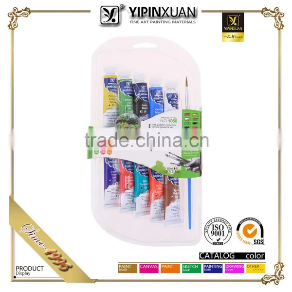 High Quality Wholesale 10 Colors Glass Paint Set photo-3