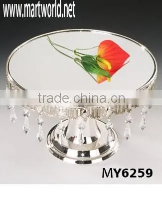 Cake Stand With Crystal Drops for Wedding&home &party&event Occation(MY6259)