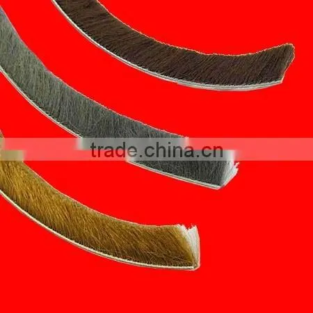 9*5mm Wool Pile Weather Strip for Seal Door Window photo-4