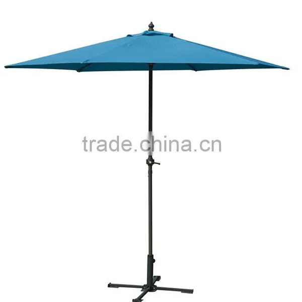 8.5 Feet Steel Frame Promotion Market Umbrella Best Selling Cheap Umbrella photo-4