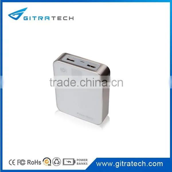 Promotional Aluminum LED Light Box Power Bank 6000mAh photo-3