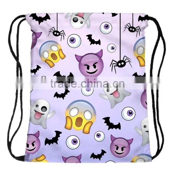 High Quality 3D Printed Custom Produce Children Drawstring Bag photo-6