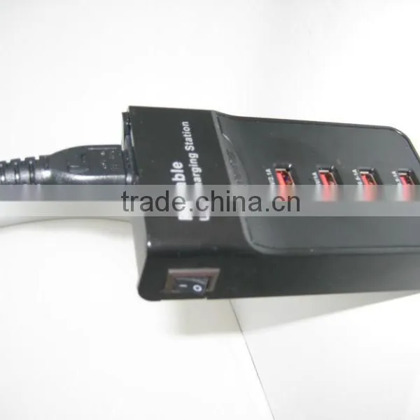 New Four USB Ports Charger Station Factory Supply