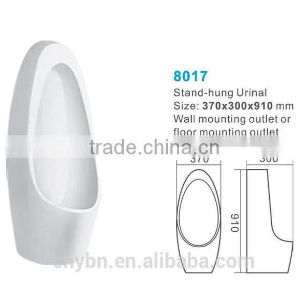 Sanitary Ware Bathroom Ceramic Wall Hung Urinal photo-6
