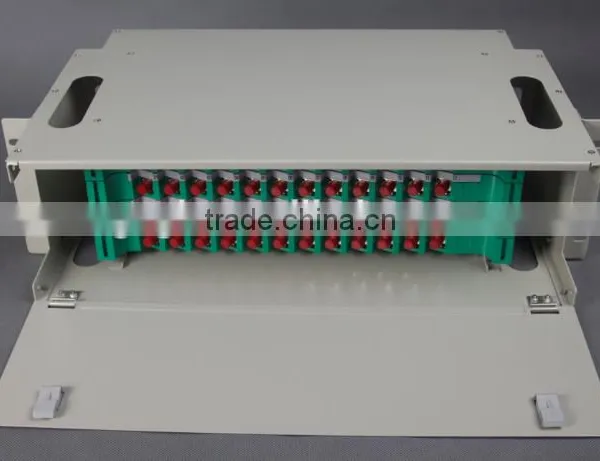 Best Fiber Optic Distribution Frame ODF With Adaptor For 12,24,48,72,96,144 Cores photo-3