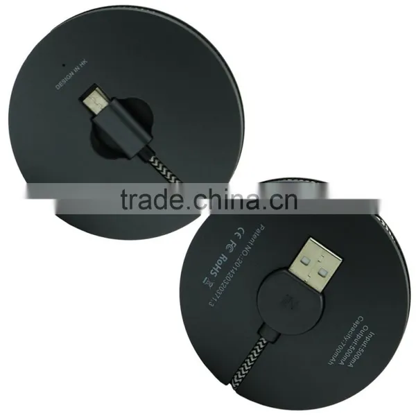 Round Jump Starter 700mAh Power Bank Charger photo-6