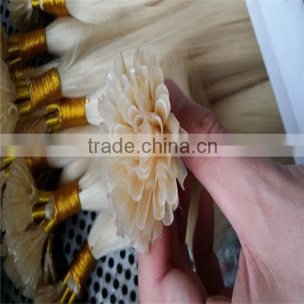 100% Remy Hair U Tip Keratin Human Hair Extension photo-6