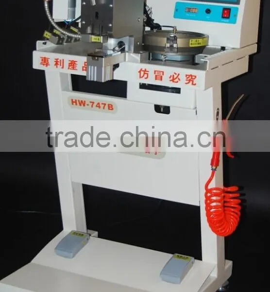 Sewing machine for beads