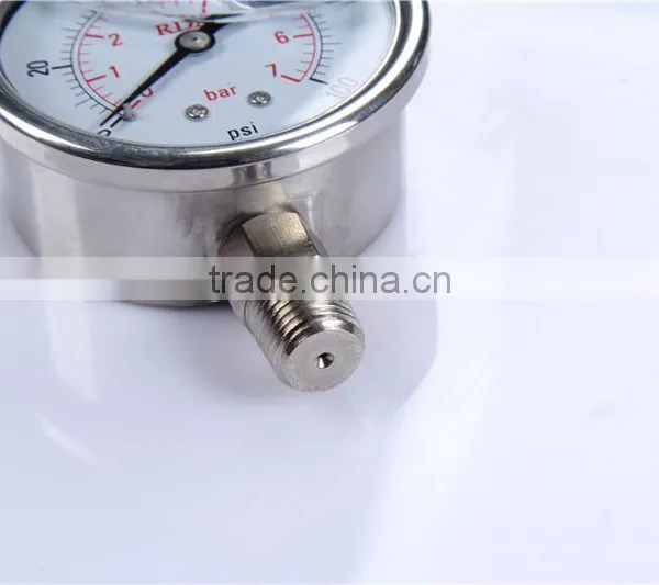 Hot Sale High Quality China Clear 0-600 Bar All Stainless Steel Pressure Gauge Digital Manometer photo-4