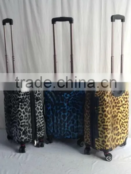 2014 New Style Leopard-printed ABS&PC Travel Luggage
