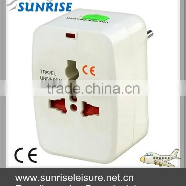 36185# All-in-One Travel Power Plug Adapter for US, UK, EU, AU Quality Choice