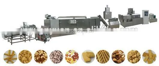 Textured Soya Protein Food Making Machine photo-2