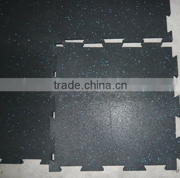 Gym Rubber Floor Mat 15mm, 20mm/ Gym Rubber Floor Tile for Crossfit photo-4