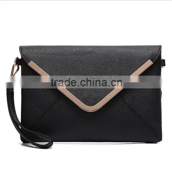 2016 New European and American Fashion Multicolor Handbag Envelope Bag Hand Shoulder Diagonal photo-5