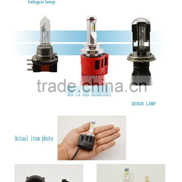 Extremely Bright G7 Car Led Headlight Conversion Bulb Kit 55W h4 h8 h7 HB3 HB4 H13 9004 9007 H16 9012 D1 D2 D3 D4 P6 Car photo-6