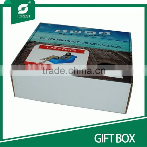 CUSTOM PRINTING PAPER GIFT BOX WITH PLASTIC HANDLE Quality Choice photo-2