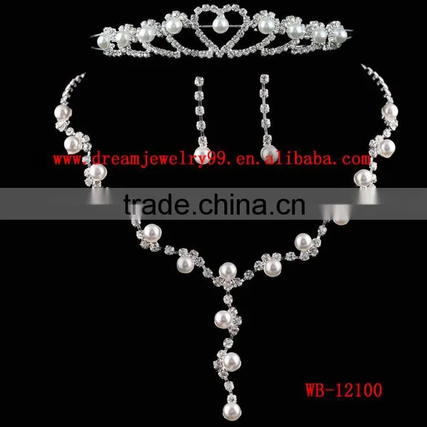Trendy Cheap Wedding Jewelry Set of 3 Pieces