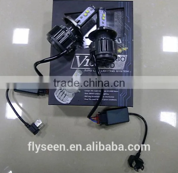 V16 Car Led Head Light h4 photo-4