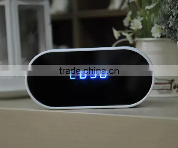 2015 New Model Wifi Alarm Camera With 1080P High Defintion Mini Clock Camera For Bedroom Decoration Alarm Camera photo-2