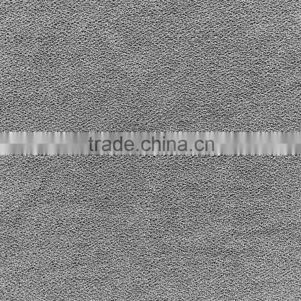105g/sm 100% Polyester Thin Light Weight Knit Linen Jersey Fabric for Dress and Trousers