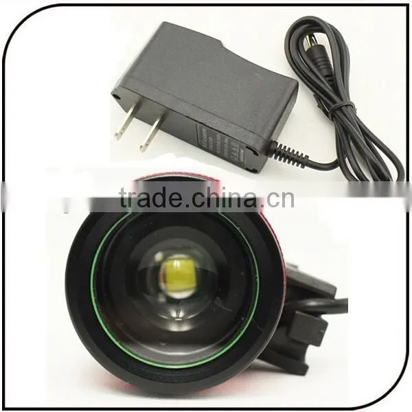 CREE XML-T6 Led 8.4V 6600mAh Battery Front Bicycle Head Lamp 1600 Lumen Zoom Focus Rechargeable Led Bike Light photo-4
