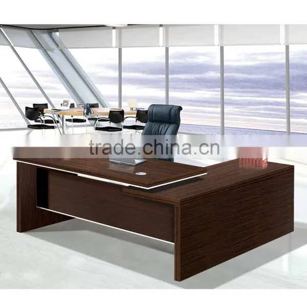 Full Wooken Melamine Material Office Director Table Design