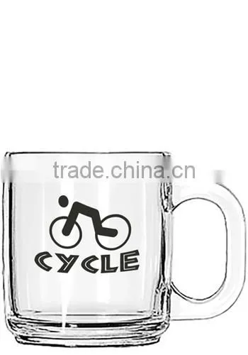Clear Glass Mug - 10oz