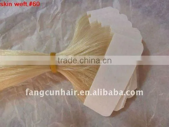 Silky Straight Virgin 100% Unprocessed Tape Hair Weft photo-6