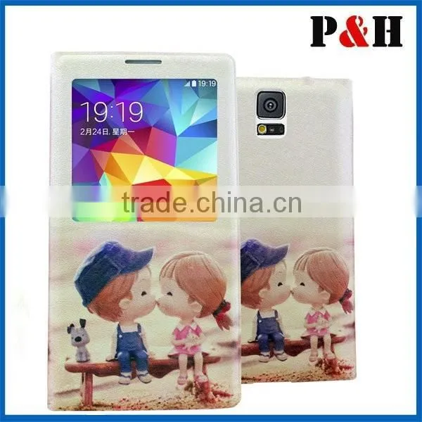 Ultra Slim Case Printing Case for Samsung Note 4 With Window photo-5