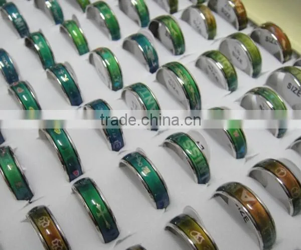 Factory Direct Sale Changing Color Mood Ring photo-4