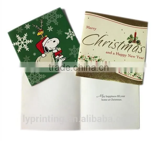 Custom High Quality Christmas Card New Year Greeting Card Printing photo-6
