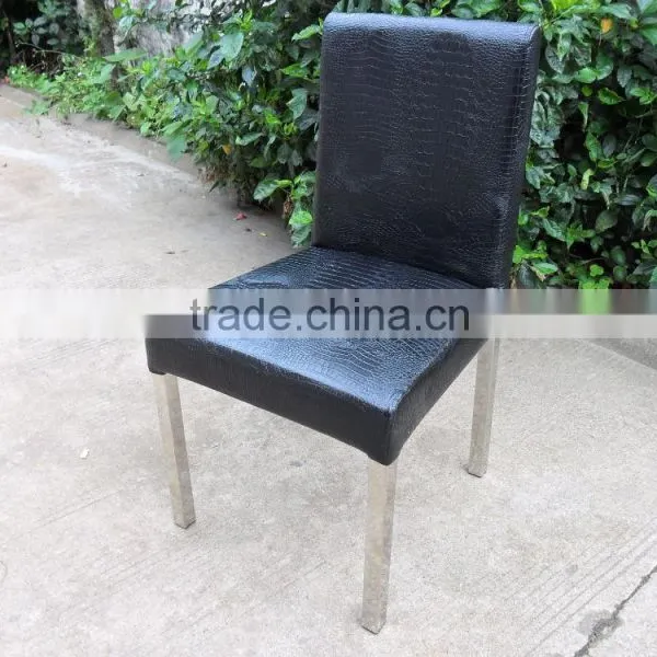 Mordern SS Dinning Chair Stainless Steel Banquet Chair for Hotel photo-2