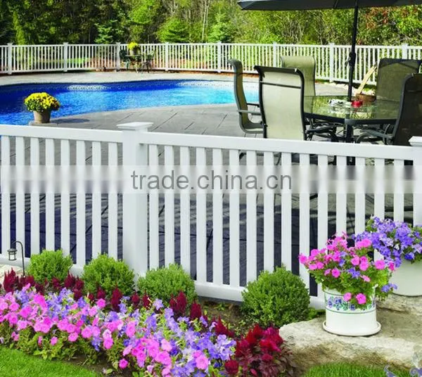 Factory Pvc Fence Panels Pvc Picket Fence for Sale