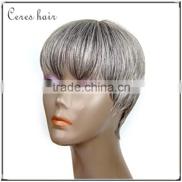 Brazilian Human Hair Short Hair Wig Most Attractive Design for Yong Girls photo-2