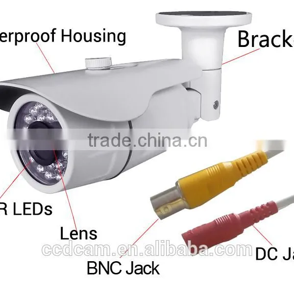 HD 720P TVI CCTC Camera in Security IR Night Vision 1MP P2P Digital Camera photo-2