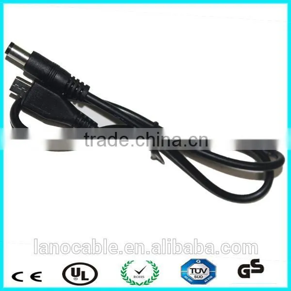 USB power adapter cable micro usb to 2.5mm adapter