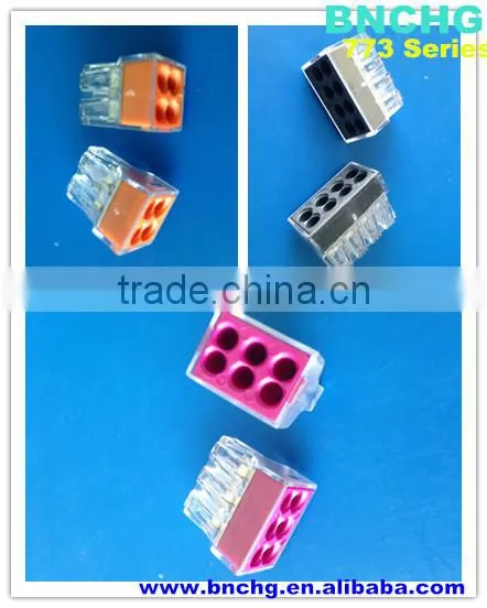Made in China Wago Push Button Connectors for Junction Boxes 773series in Large Stock photo-2