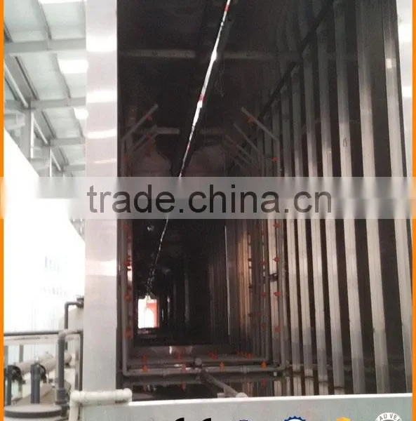Automatic Security Door Electrostatic Powder Coating System photo-3