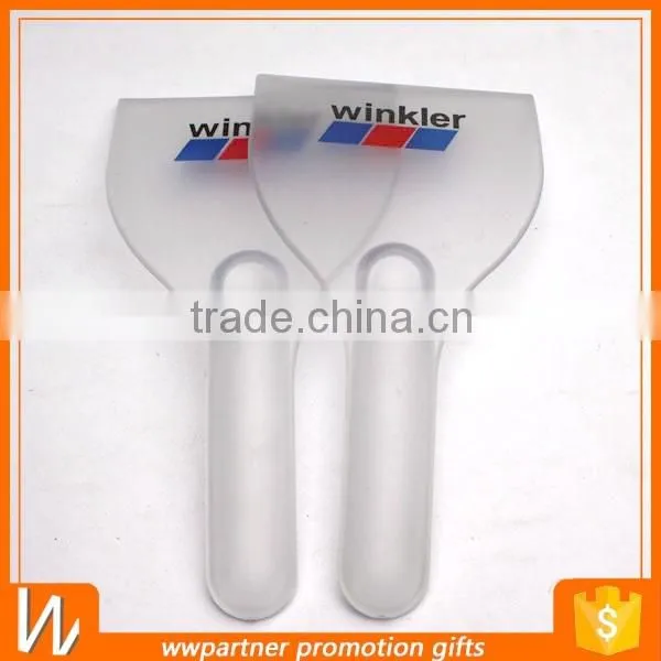 Small Custom Auto Ice Scraper With Handle photo-3