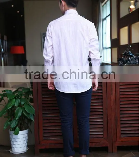100% Cotton Striped Men's Shirt photo-4