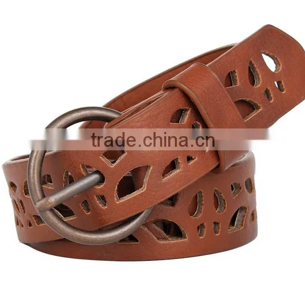 Ladys PU Leather Hollow Out Belt Fashion 2015 SWF-15062928 photo-2
