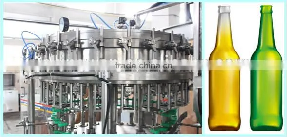 China Alcohol Equipment/automatic Beer Production Line/wine Bottling Equipment
