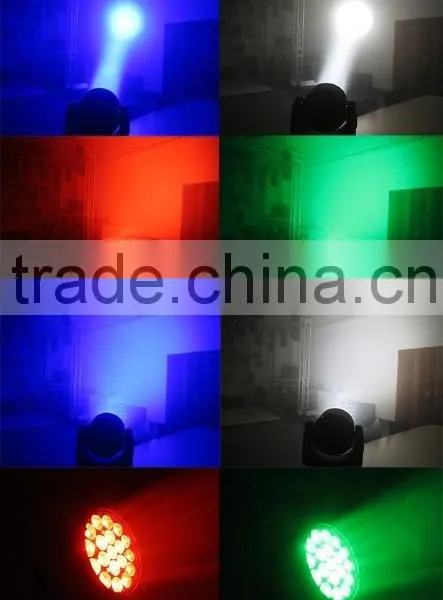 Hot Sale 19*12w RGBW 4in1 LED Moving Head Zoom Light,Zoom LED Wash Light photo-6