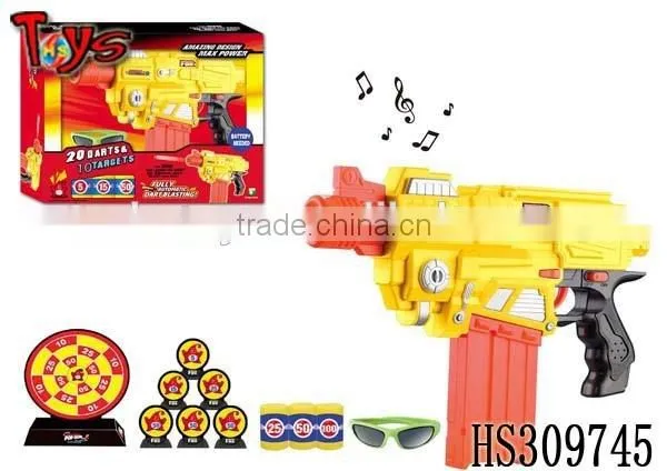 light and music electric taser gun