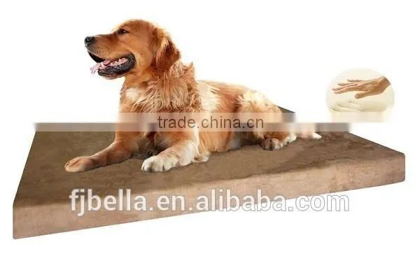 Luxury Memory Foam Dog Pet Bed Durable Waterproof With Rewashable MicroSuede Cover Quality Choice