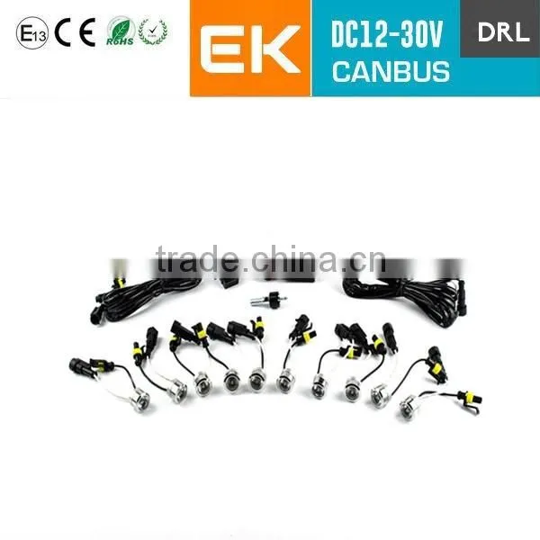 EK Universal Waterproof LED Daylight Recessed Lighting Outdoor LED Recessed Light 12v LED Recessed Light Flexible Led Drl photo-2